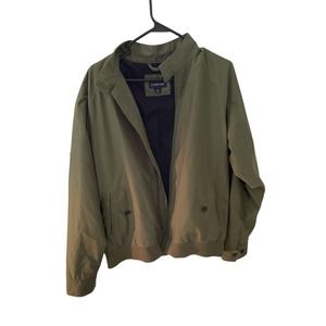 Lands End Green Jacket Size Medium Vintage